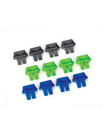 Traxxas 2943 - Battery Plug Charge Indicator Set (Green x4, Blue x4, Grey x4)