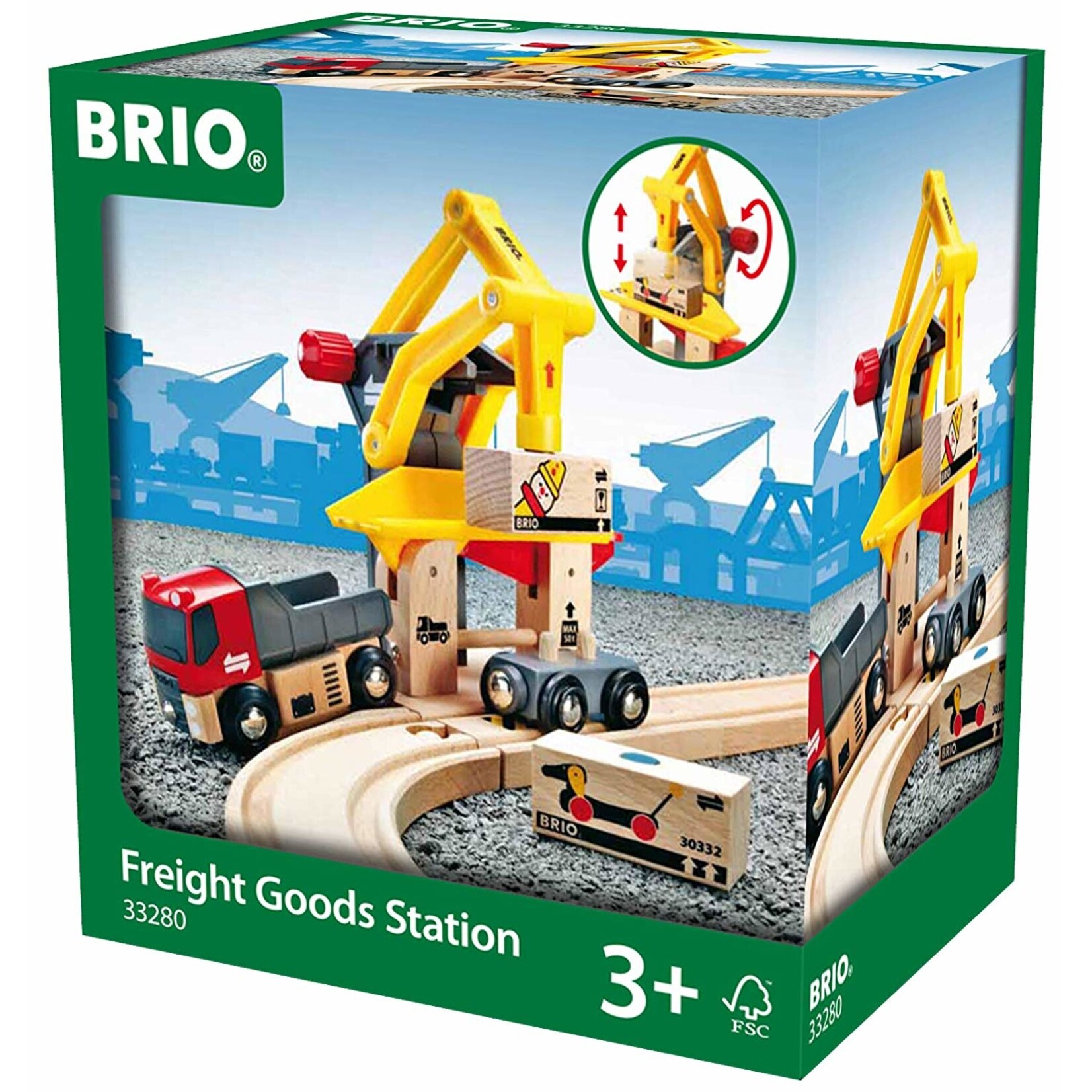 Brio 33280 - Freight Goods Station