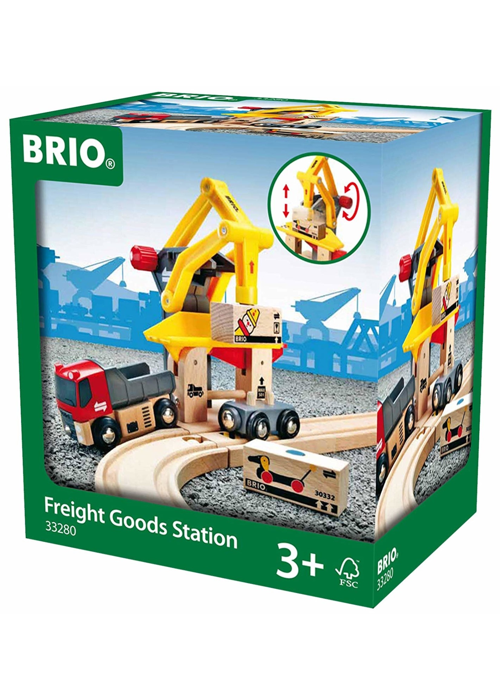 Brio 33280 - Freight Goods Station