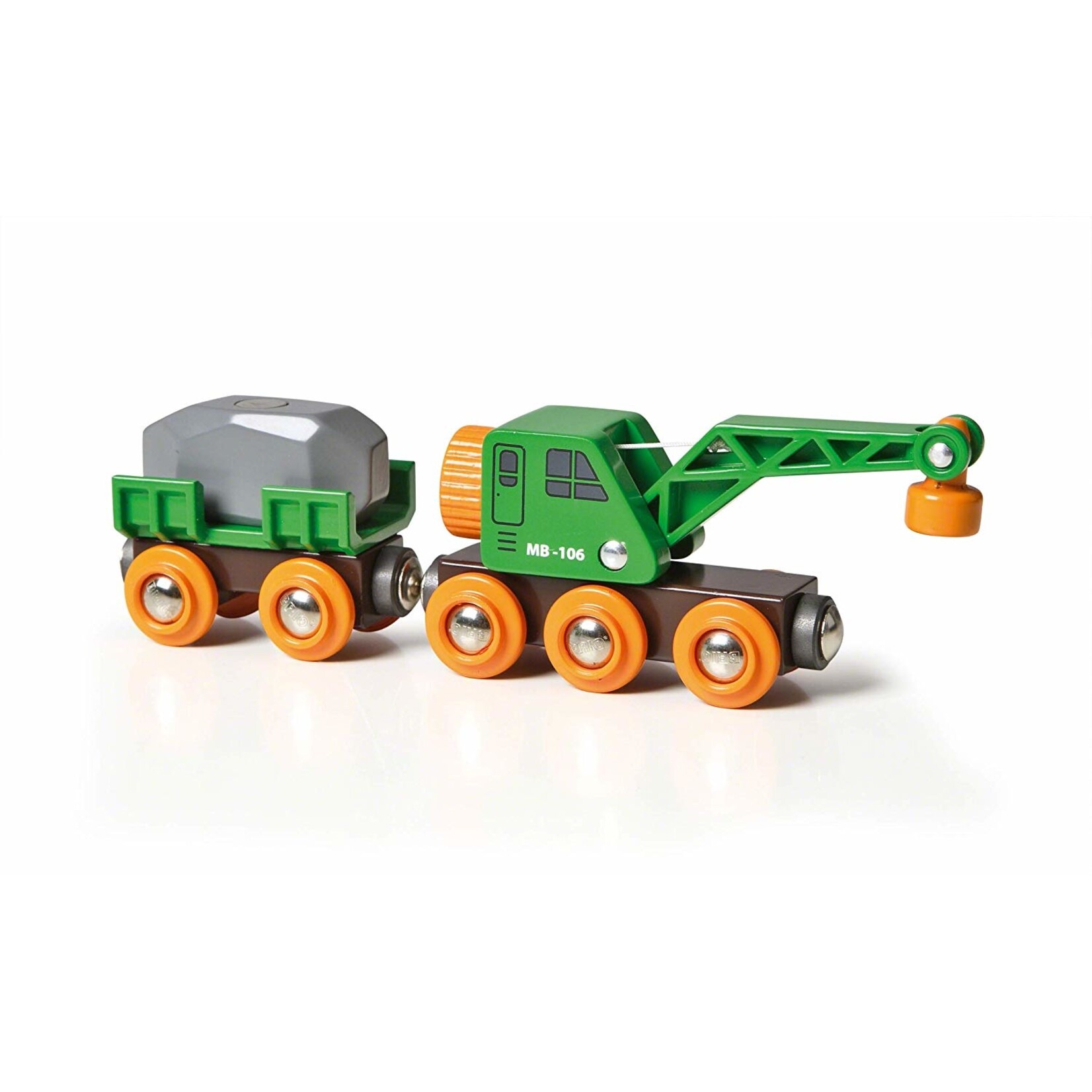 Brio 33698 - Clever Crane Wagon and Vehicle