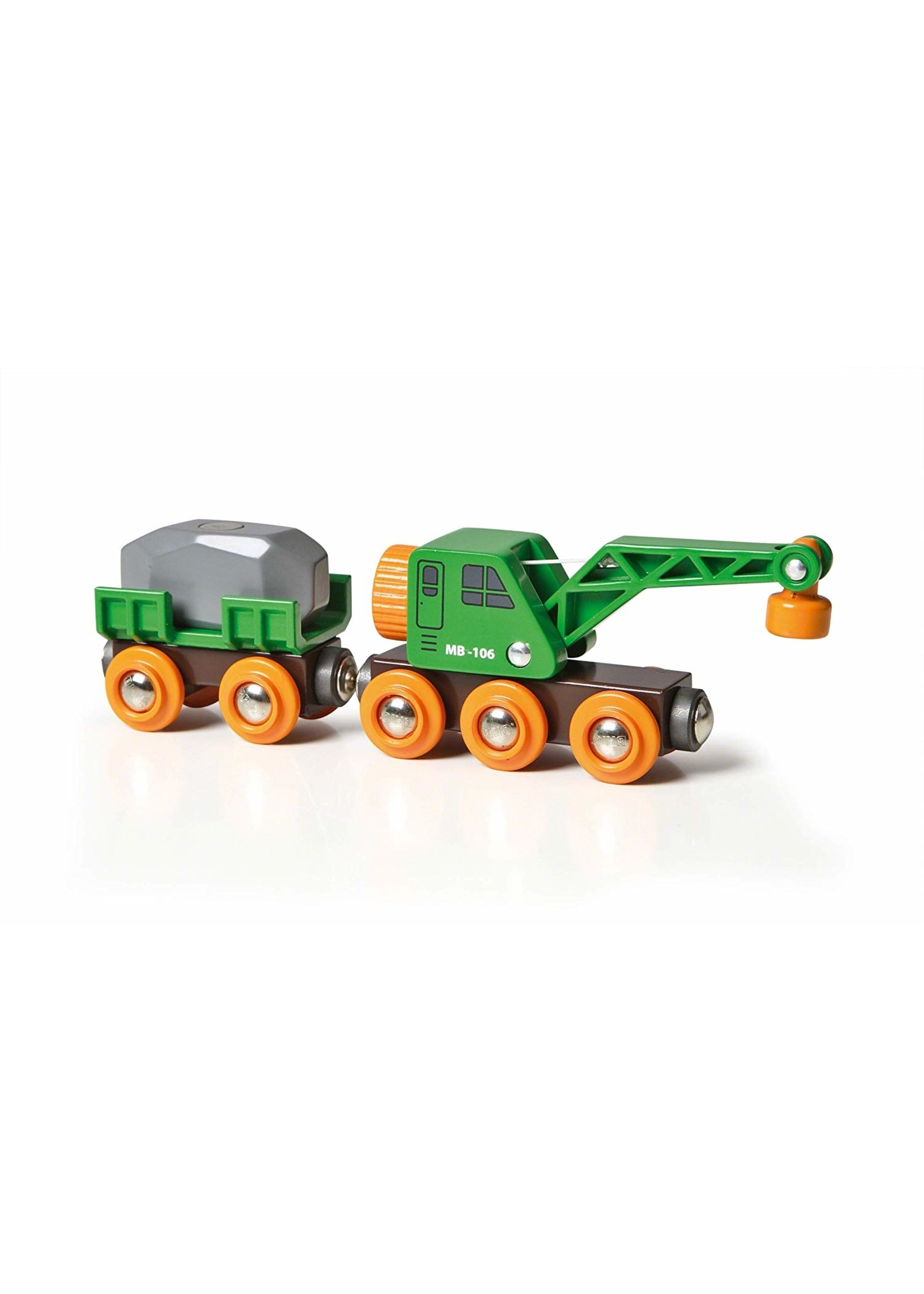 Brio 33698 - Clever Crane Wagon and Vehicle