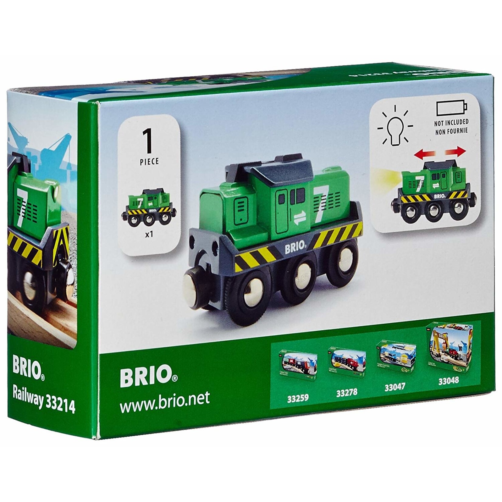 Brio 33214 - Freight Battery Engine