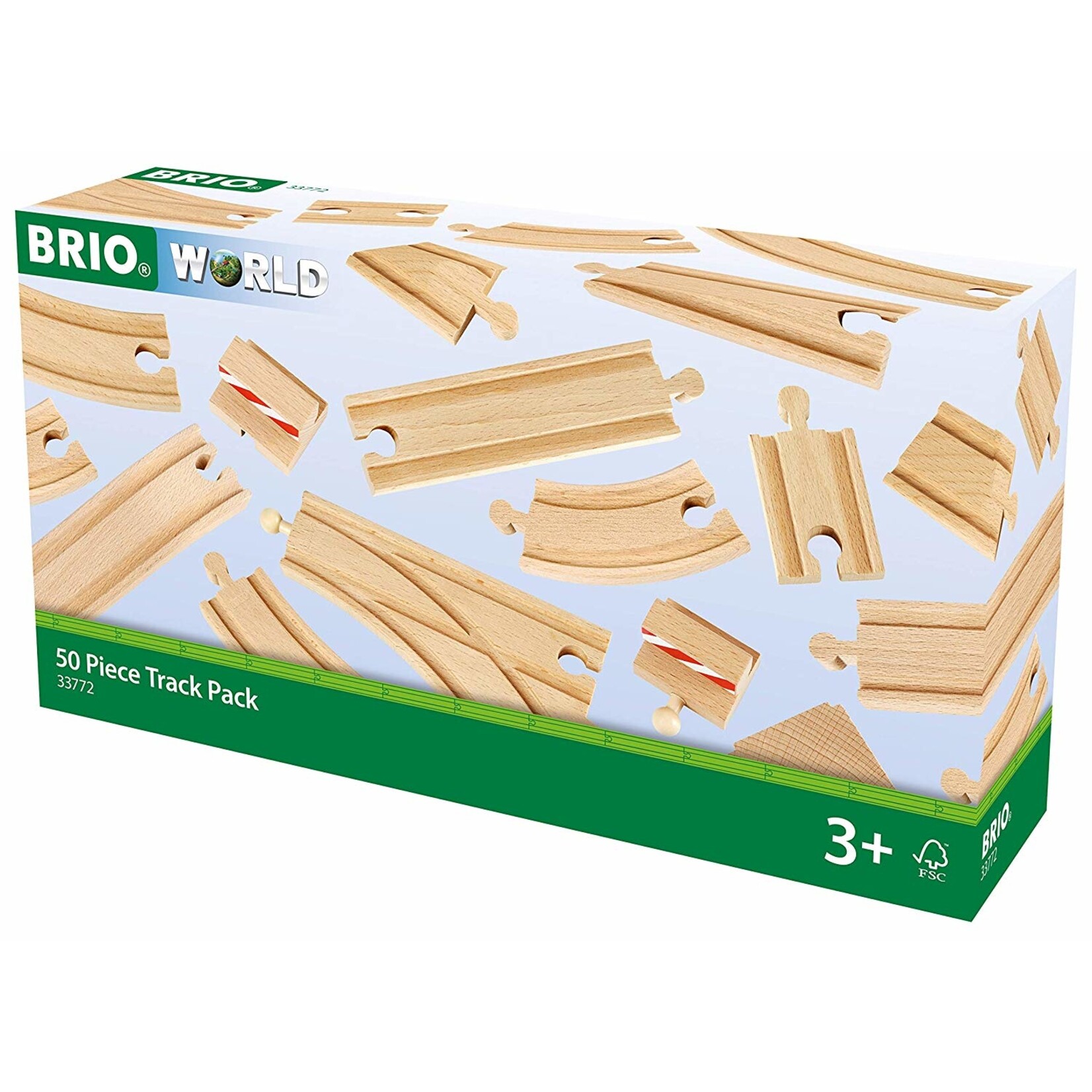 Brio 33772 - 50 Piece Track Pack
