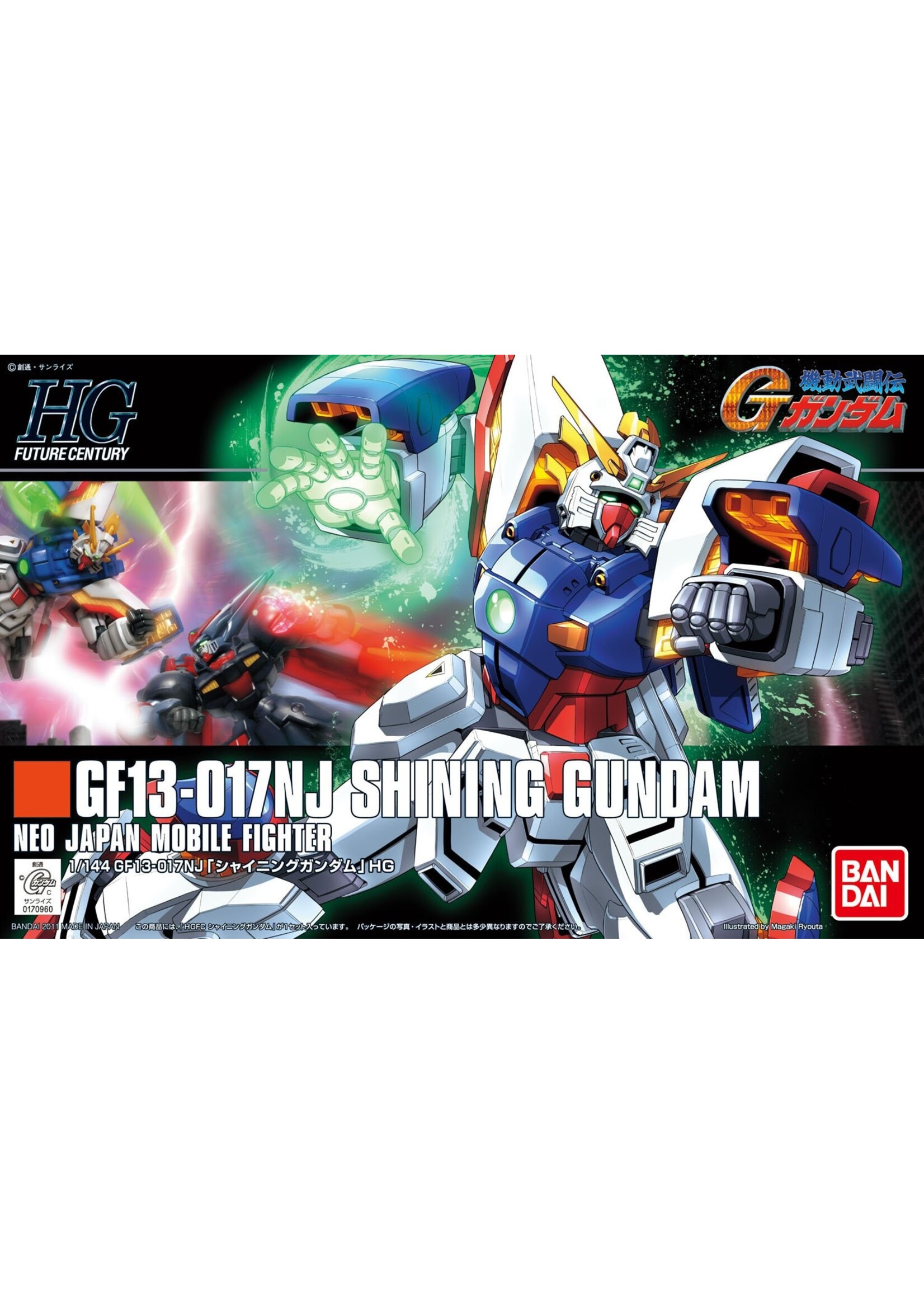 Bandai #127 Shining Gundam
