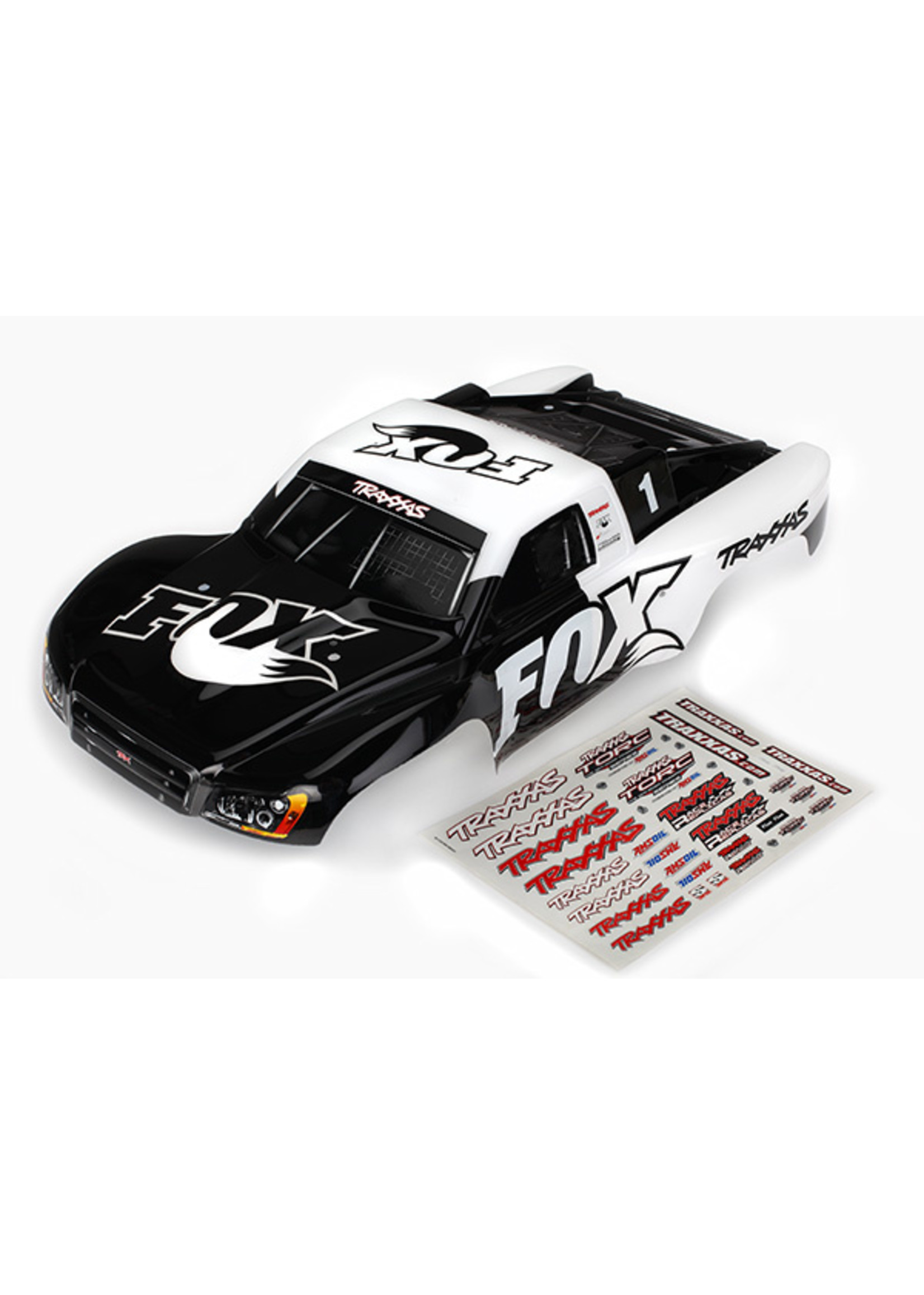 Traxxas 6849 - Fox Racing Body - Slash 4X4, Slash