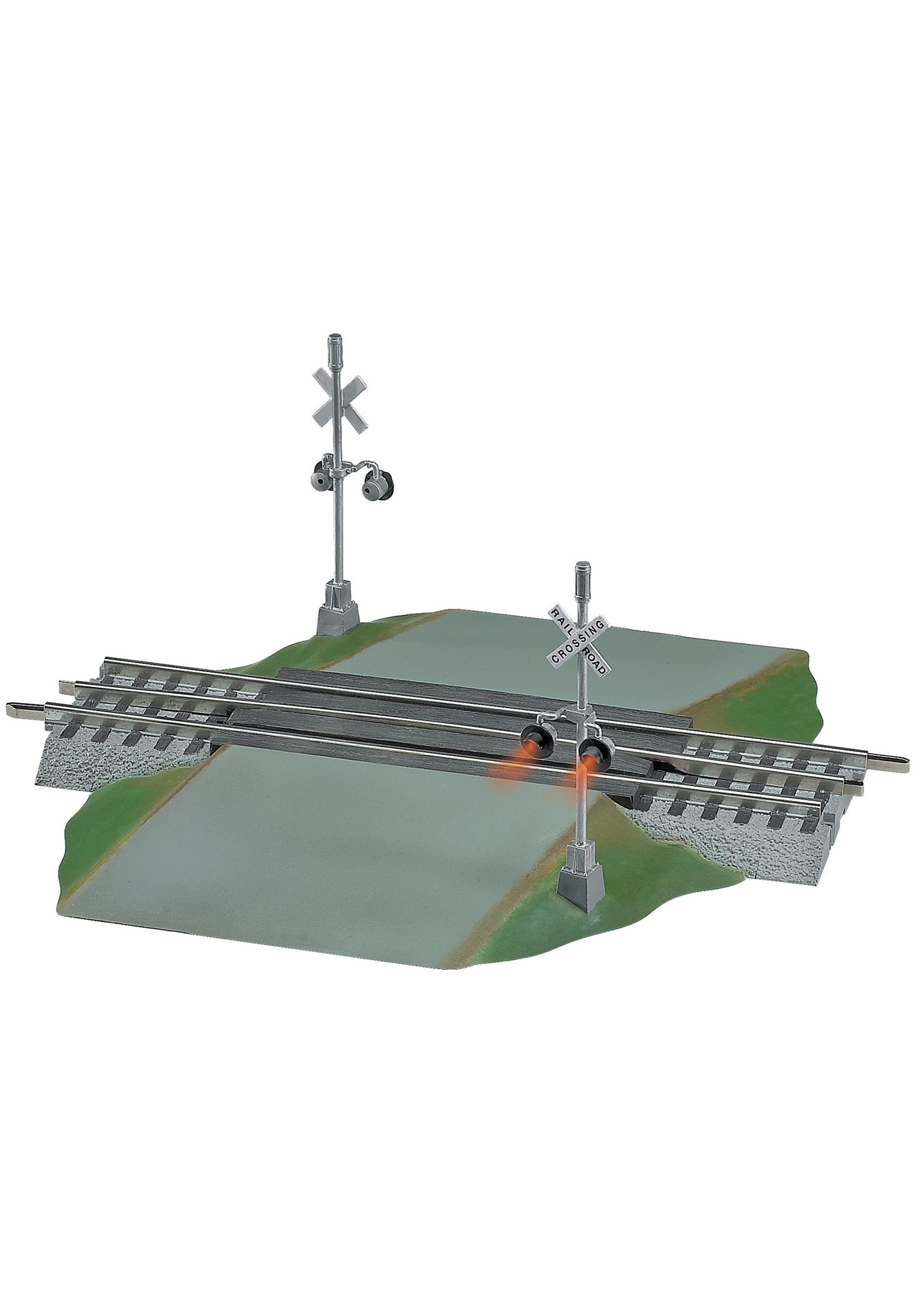 Lionel FasTrack Grade Crossing with Flashers