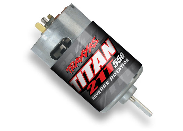 Traxxas 3975R - TRX4 Titan 550 Reverse Rotation Motor, 21T - Hub Hobby