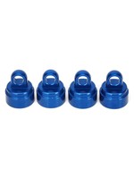 Traxxas 3767A - Aluminum Ultra Shock Caps - Blue