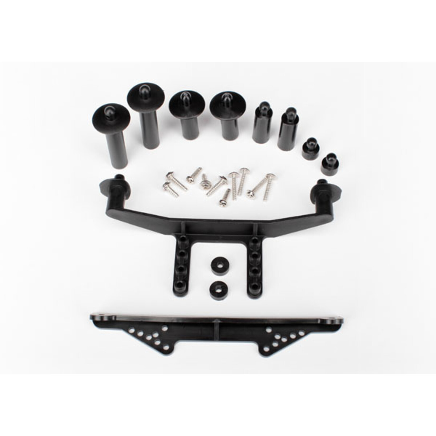 Traxxas 1914R - Front & Rear Body Mount Set with Hardware