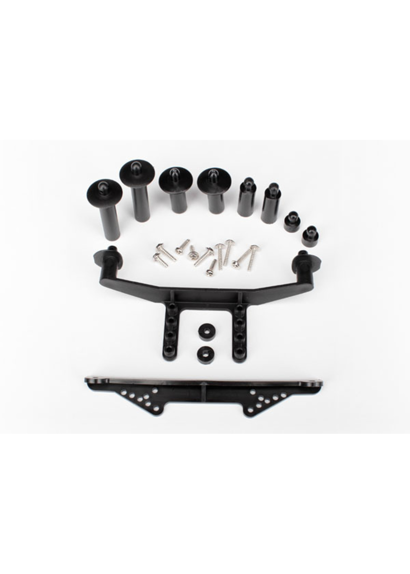 Traxxas 1914R - Front & Rear Body Mount Set with Hardware