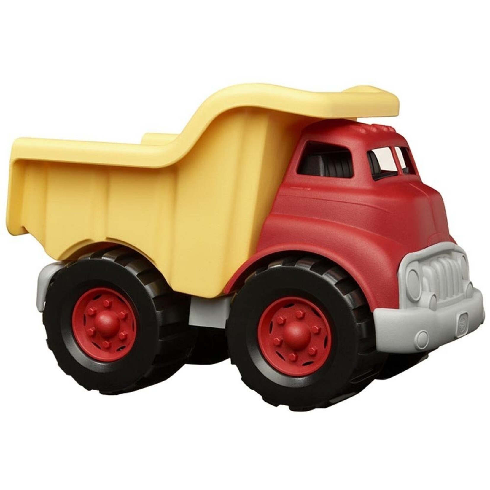 Green Toys Dump Truck in Yellow and Red - BPA Free, Phthalates Free Play Toy