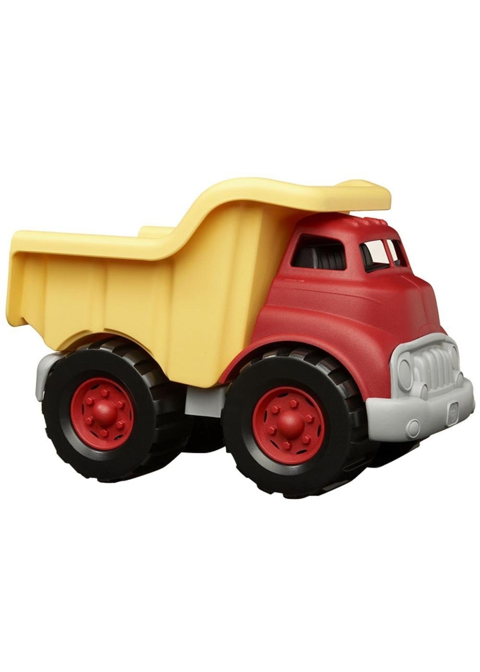 Green Toys Dump Truck in Yellow and Red - BPA Free, Phthalates Free Play Toy