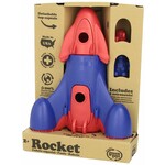 Green Toys Rocket in Red and Blue  - BPA Free, Phthalates Free Play Toy