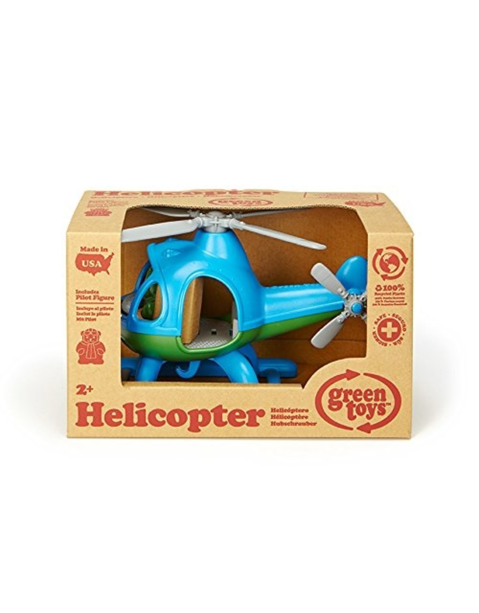helicopter green toys