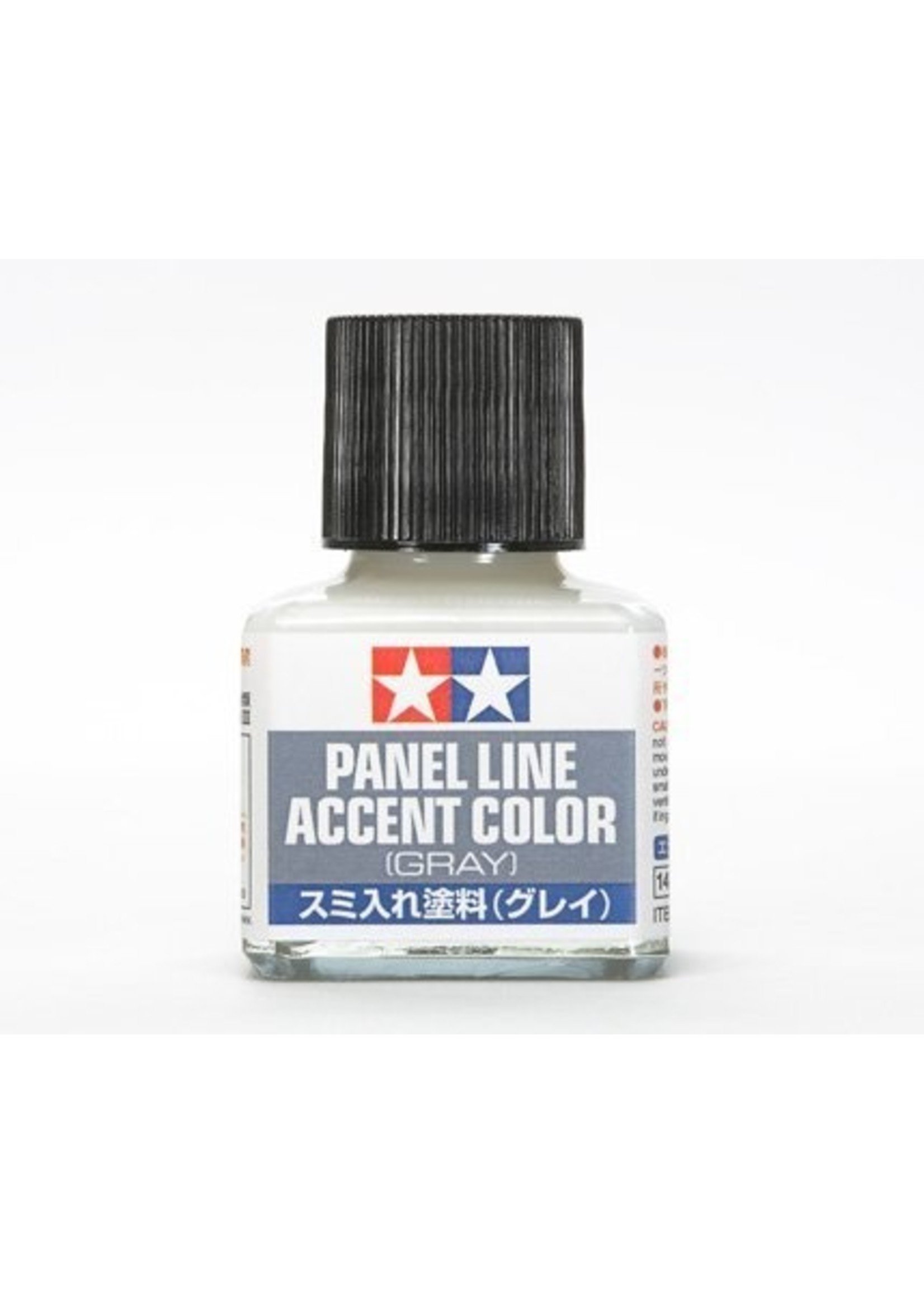 Tamiya 87131 Panel Line Accent Color 'BLACK' W/ Fine Brush 40ml Bottle