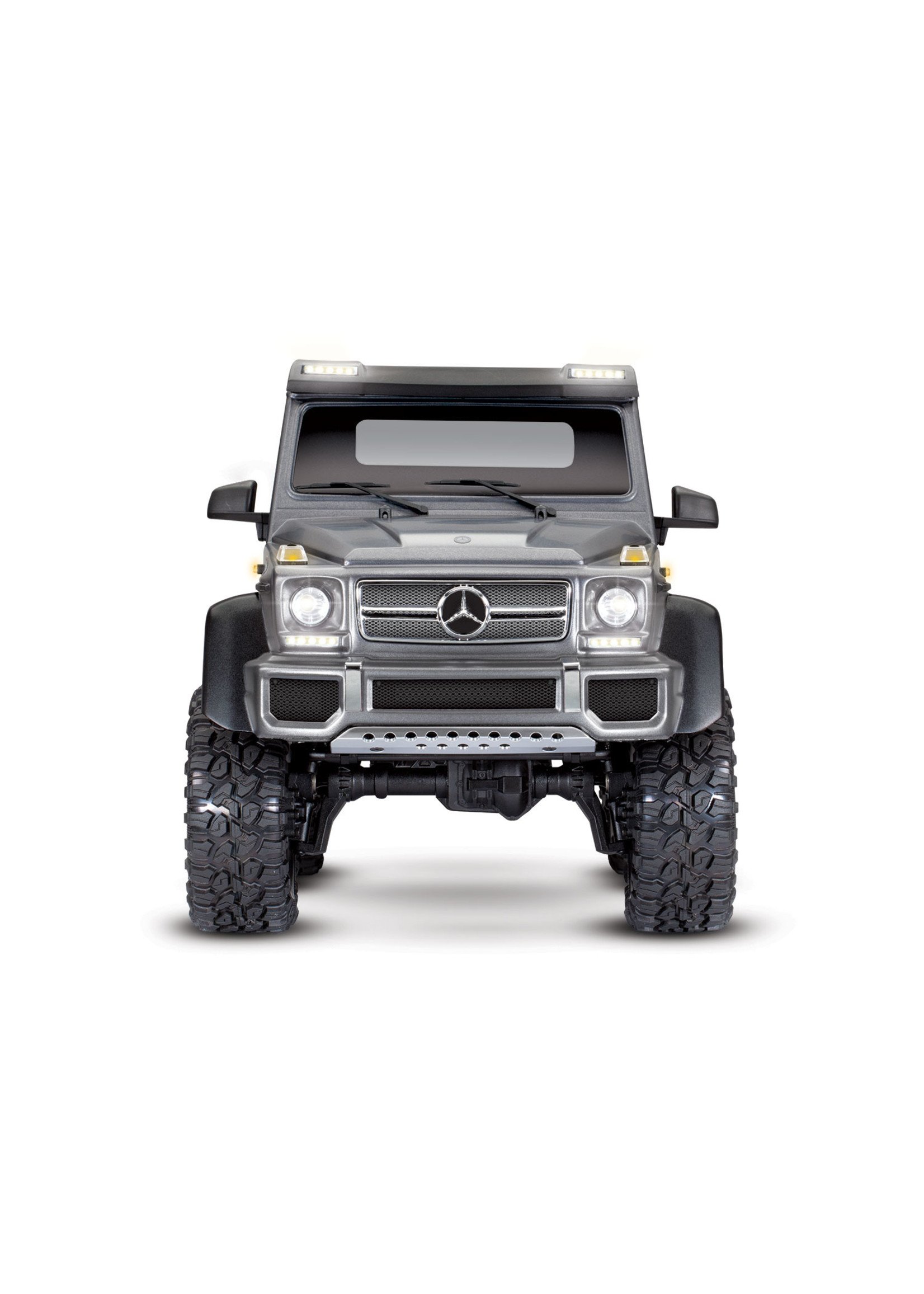 Traxxas 1/10 Mercedes-Benz G 63 AMG 6x6 RTR Scale and Trail Crawler - Silver