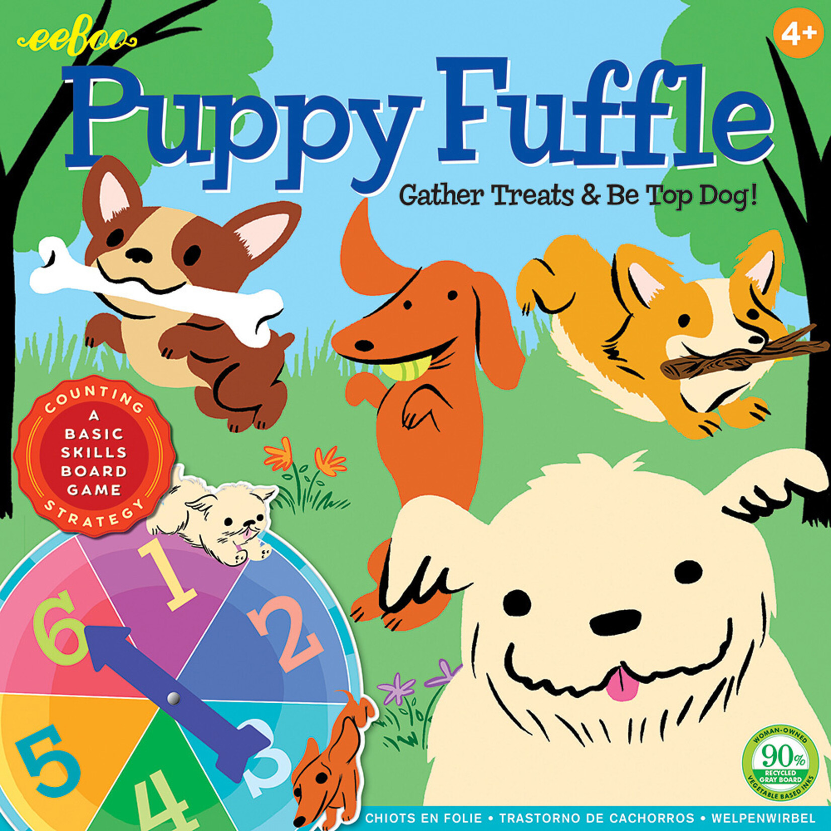 Eeboo Puppy Fuffle  /3
