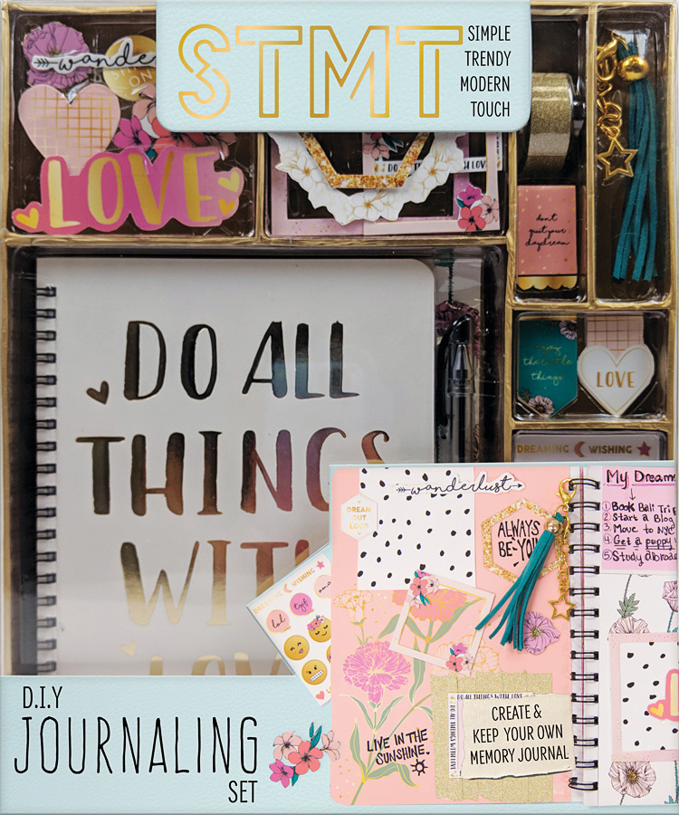 diy journaling set - hub hobby