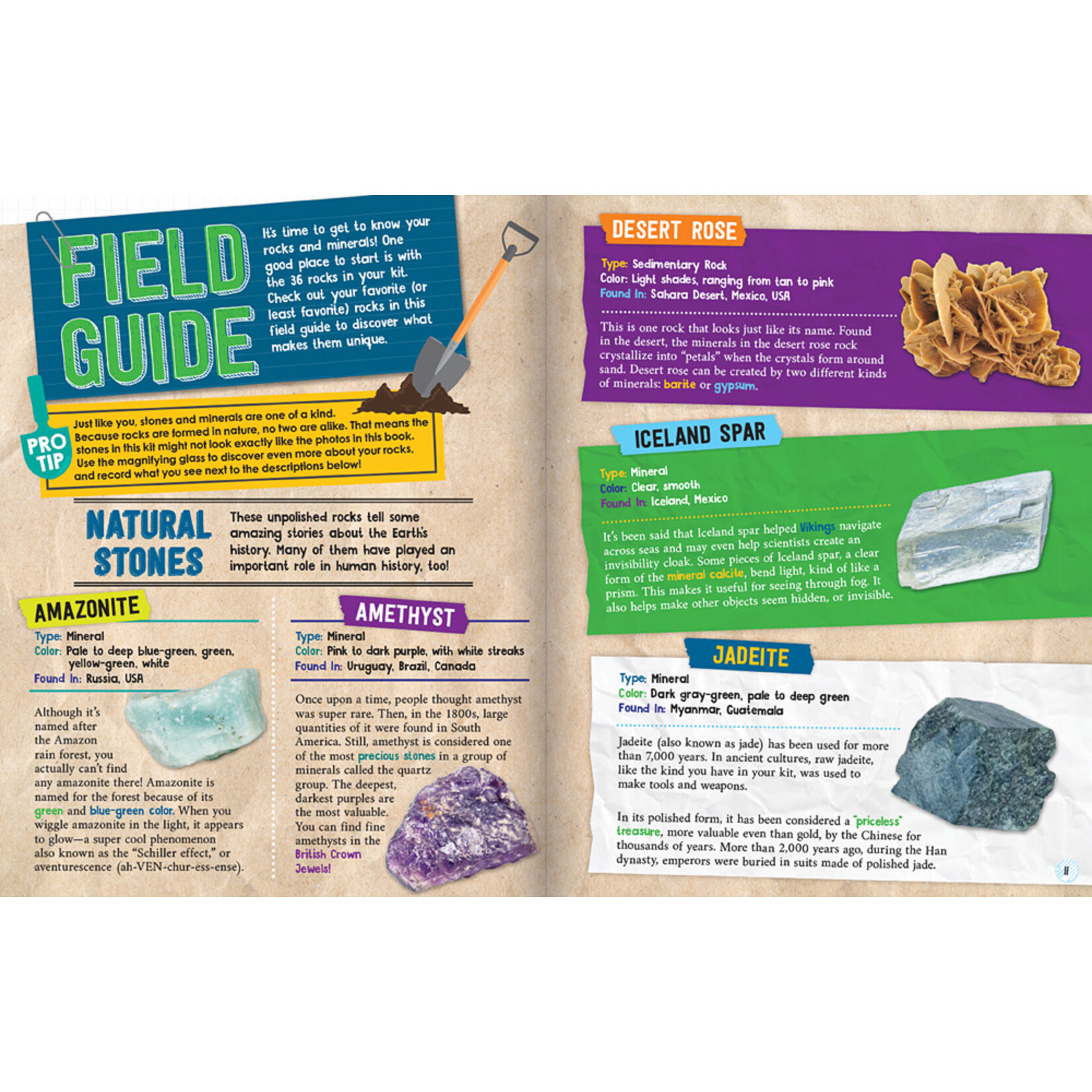 Klutz Rocks, Gems & Geodes