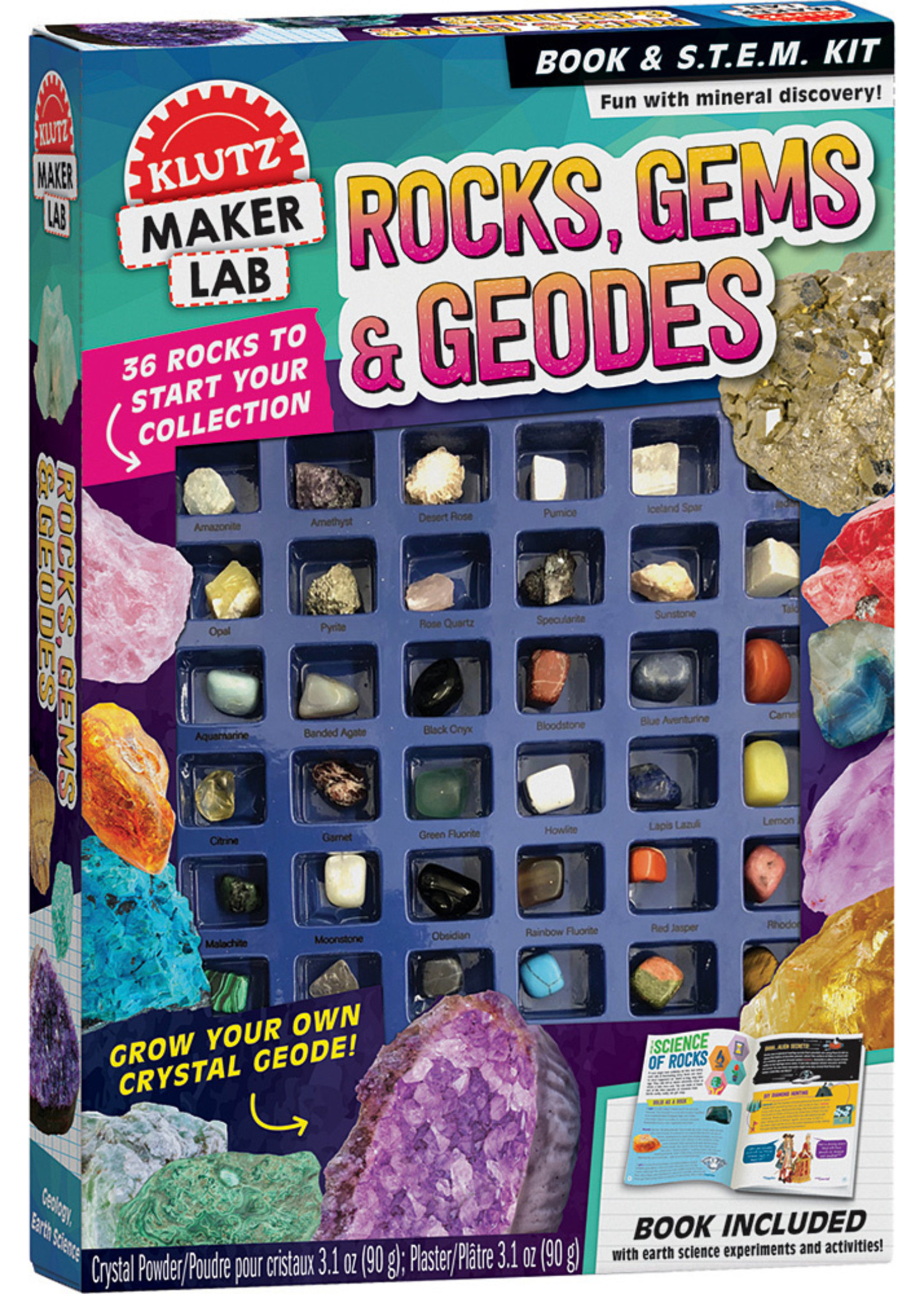 Klutz Rocks, Gems & Geodes