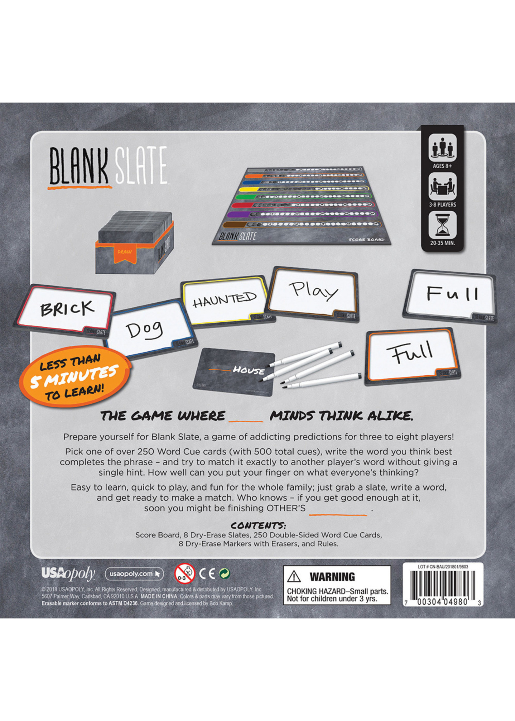 USAopoly Blank Slate