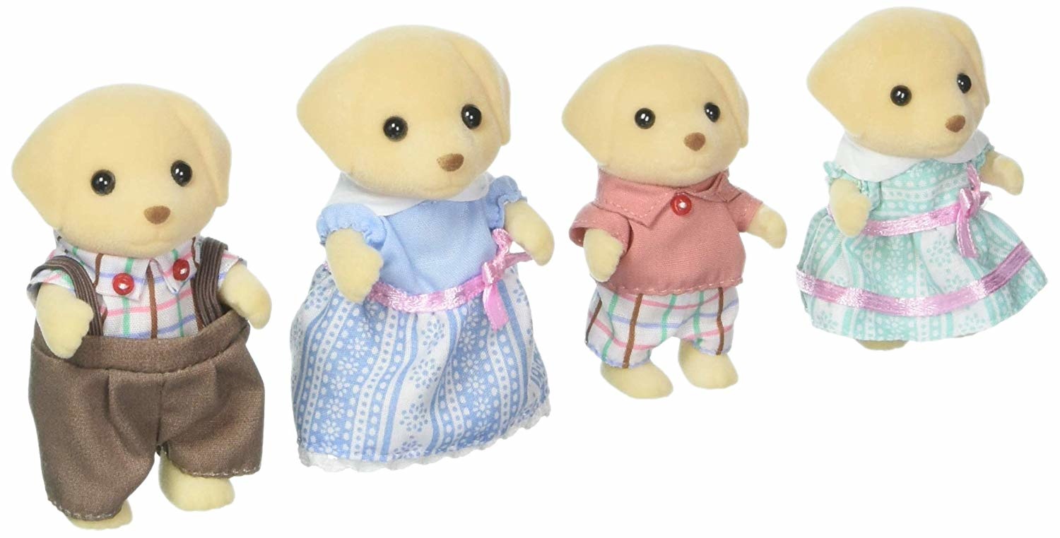 calico critters lab family