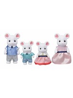 Calico Critters Marshmallow Mouse Family