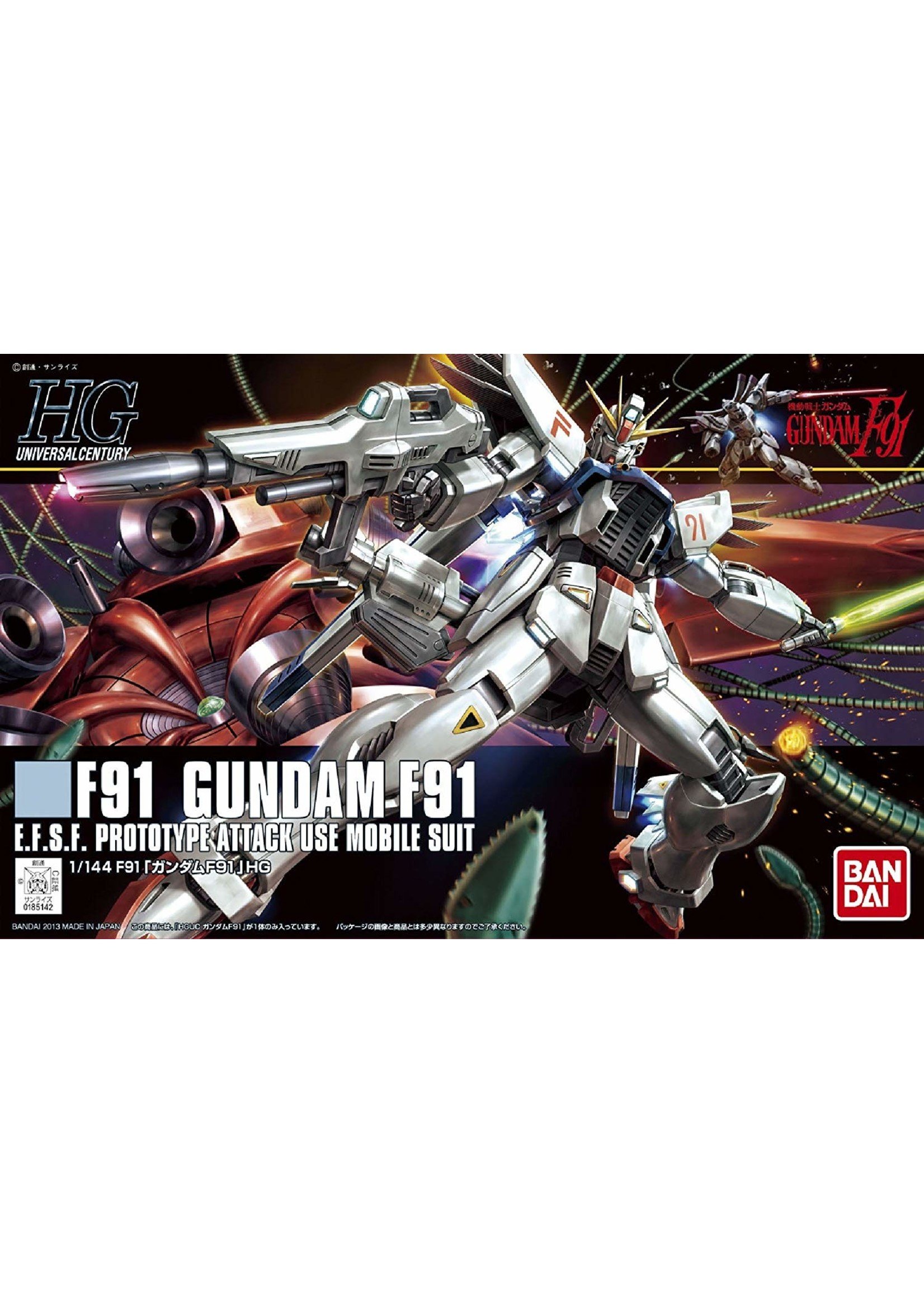 Bandai #167 Gundam F91