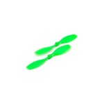 Blade 7621G - Prop, Counter-Clockwise Rotation, Green (2): Nano QX