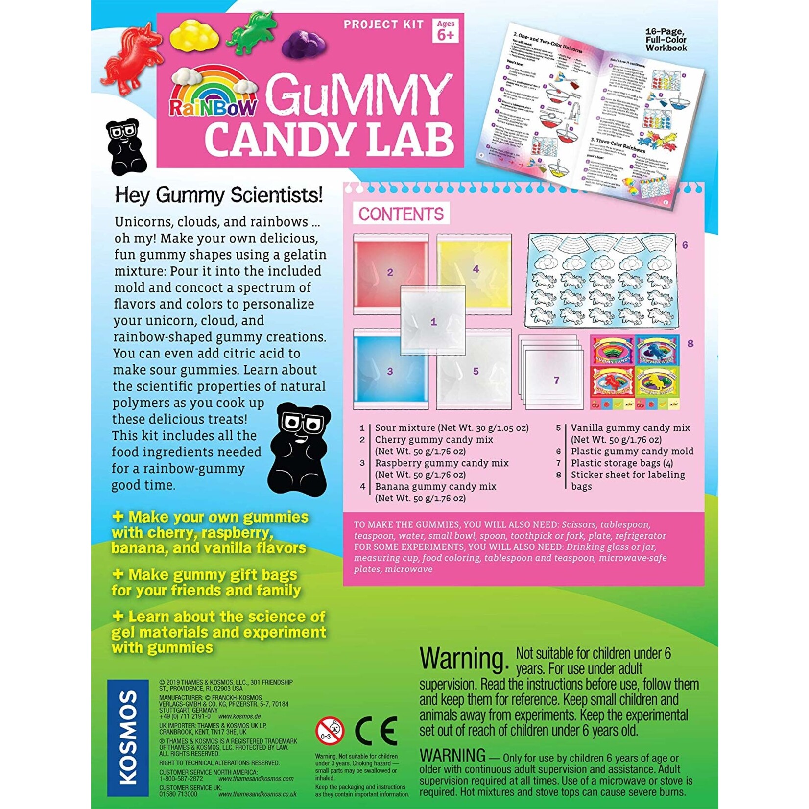 Thames & Kosmos Rainbow Gummy Candy Lab