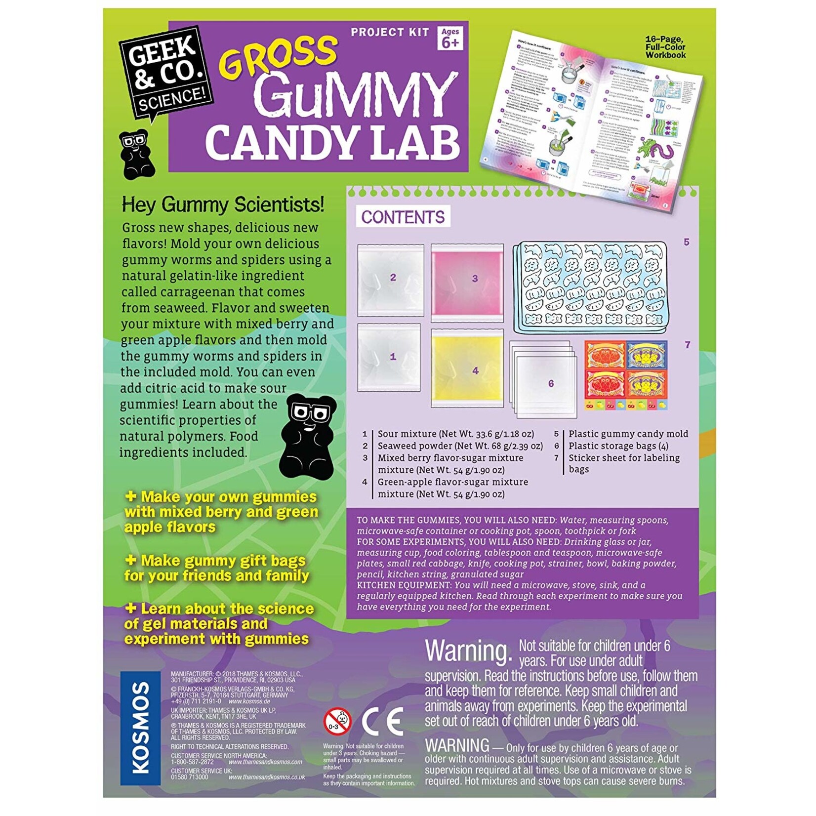 Thames & Kosmos Gross Gummy Lab