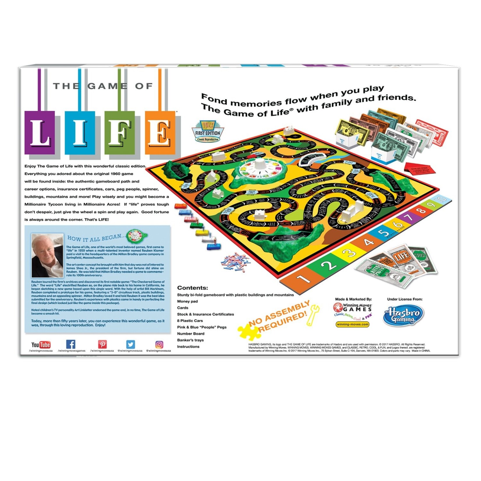 Winning Moves The Game Of Life® - Classic Edition