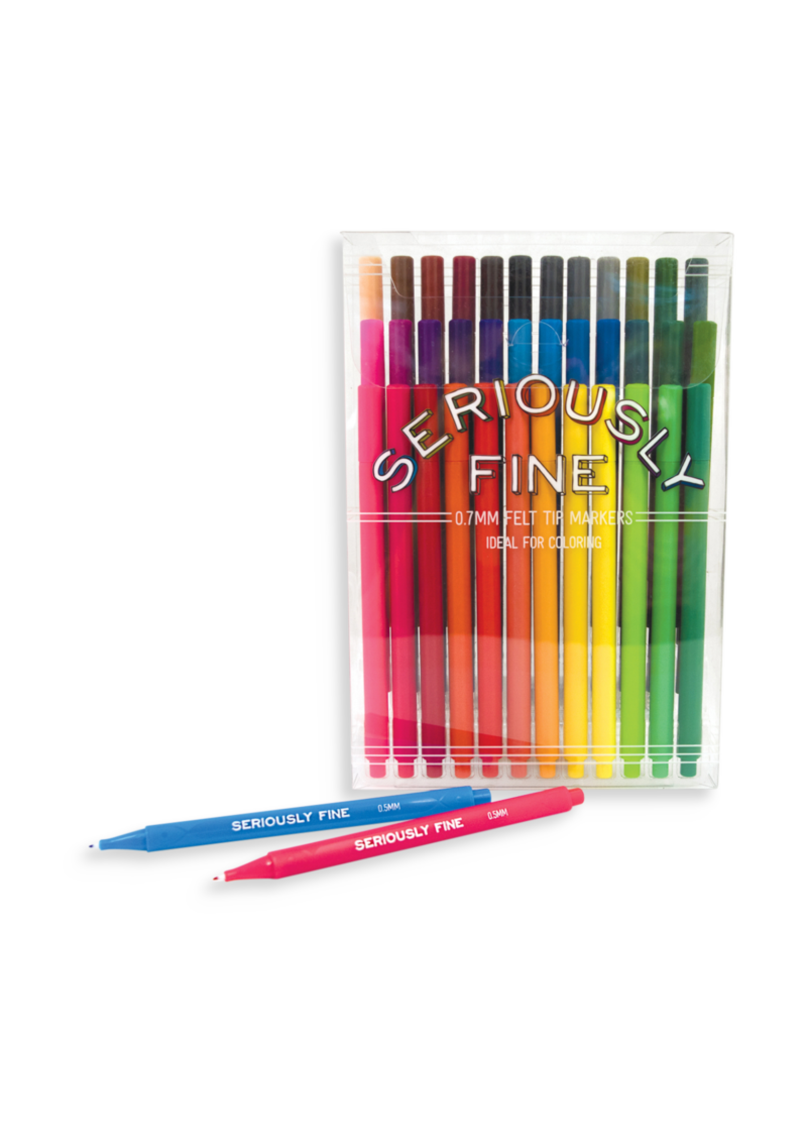 Ooly Seriously Fine Felt Tip Markers - set of 12  /6