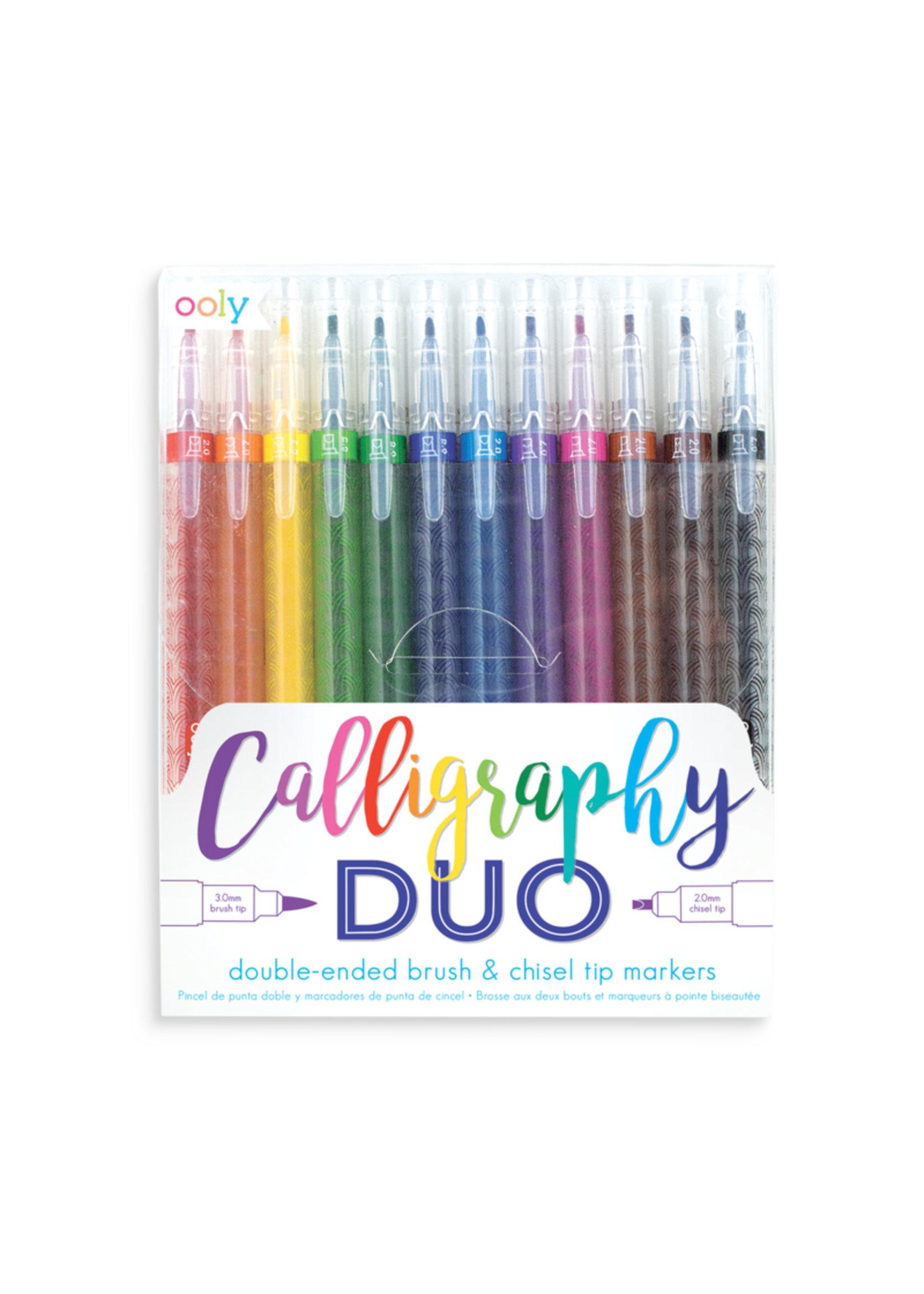 Ooly Calligraphy Duo Chisel and Brush Tip Markers