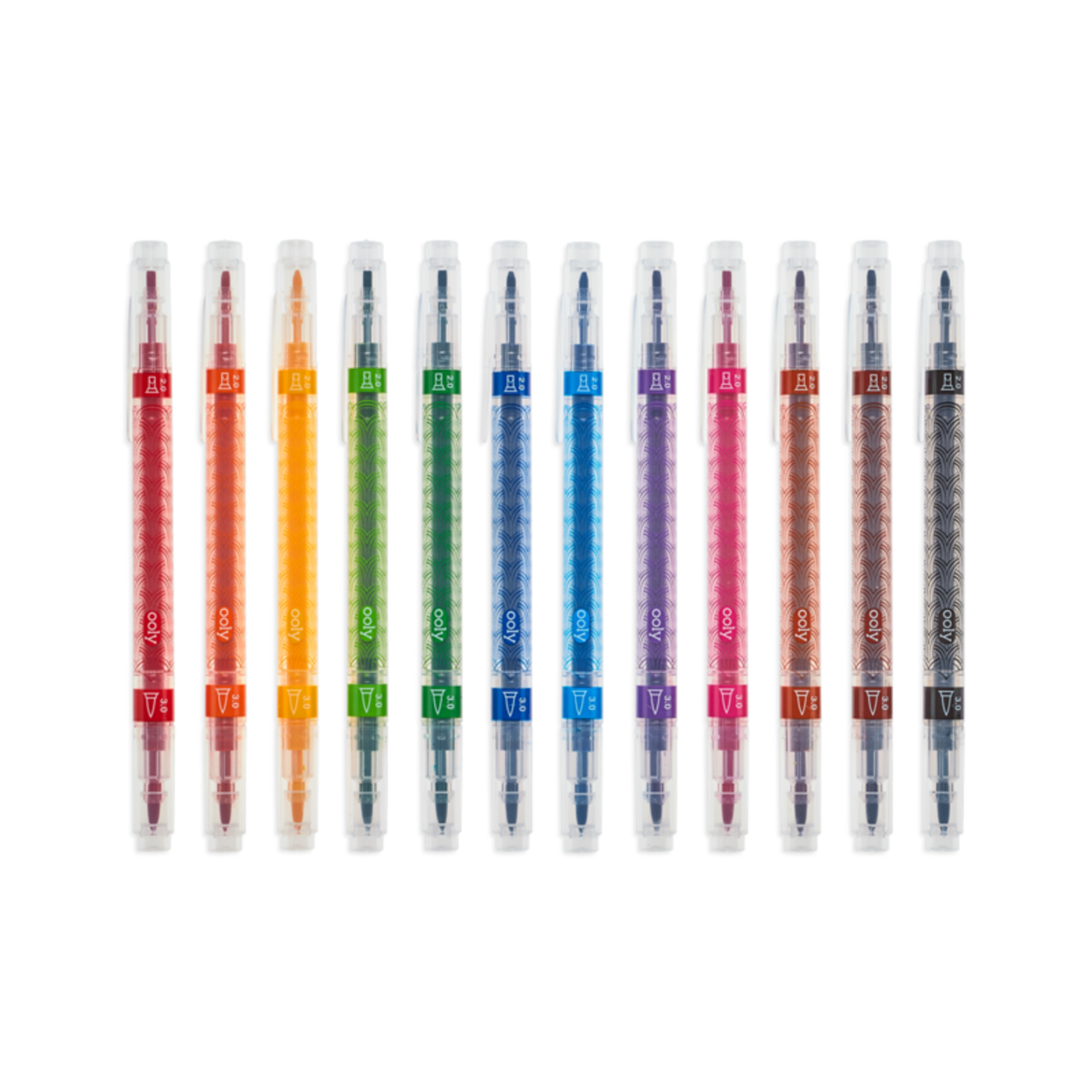 Ooly Calligraphy Duo Chisel and Brush Tip Markers