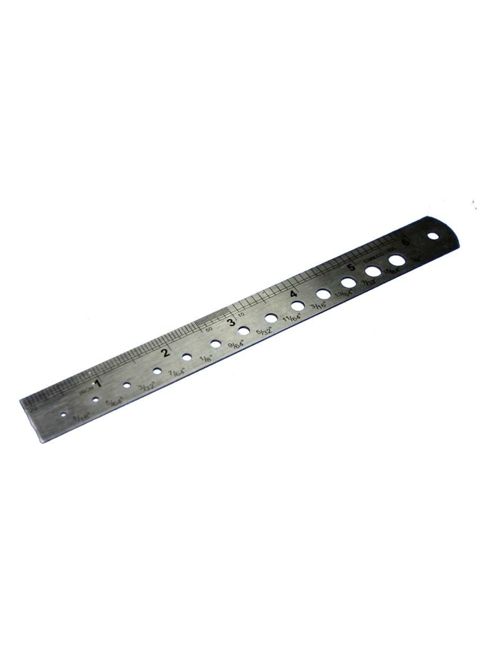 Squadron 10108 - 6" Ruler & Drill Gauge