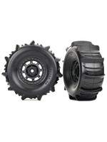 Traxxas 8475 - Desert Racer® Wheels /  Traxxas Paddle Tires