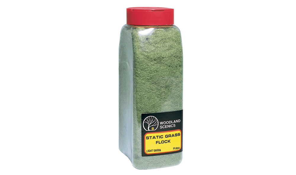 FL634 - Grass Flock Shaker, Light Green