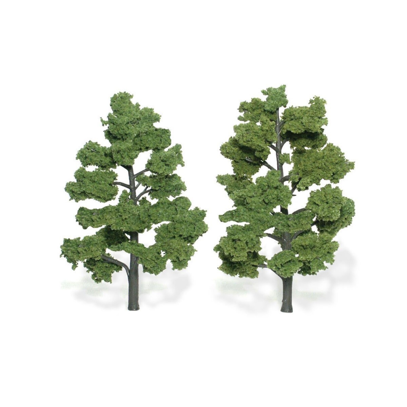Woodland Scenics TR1515 - Ready Made Trees, Light Green 6-7" (2)