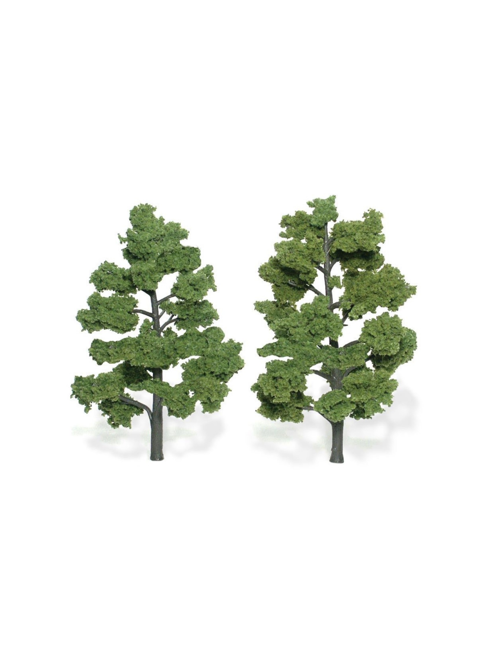 Woodland Scenics TR1515 - Ready Made Trees, Light Green 6-7" (2)