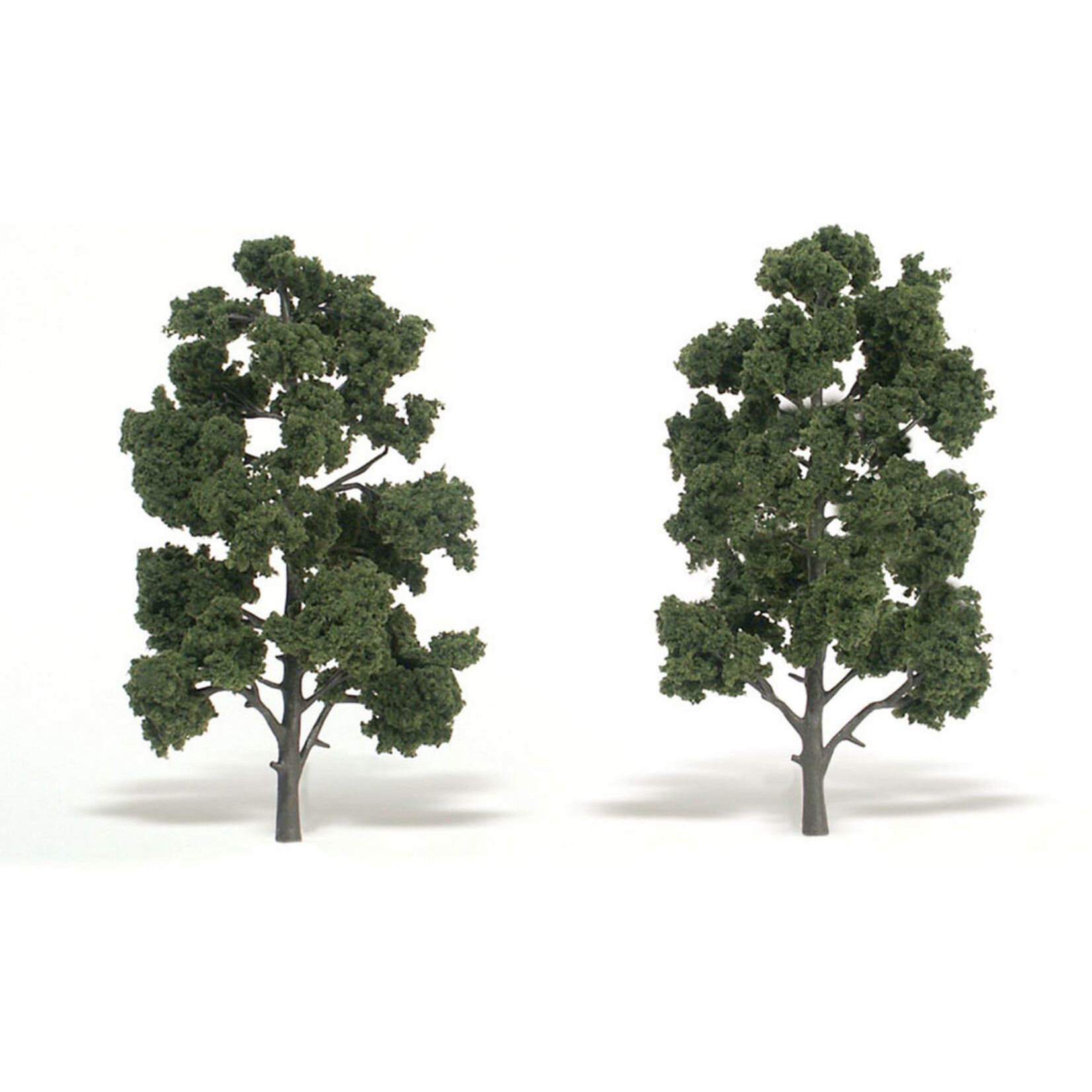 Woodland Scenics TR1519 - Ready Made Trees, Medium Green 8-9" (2)