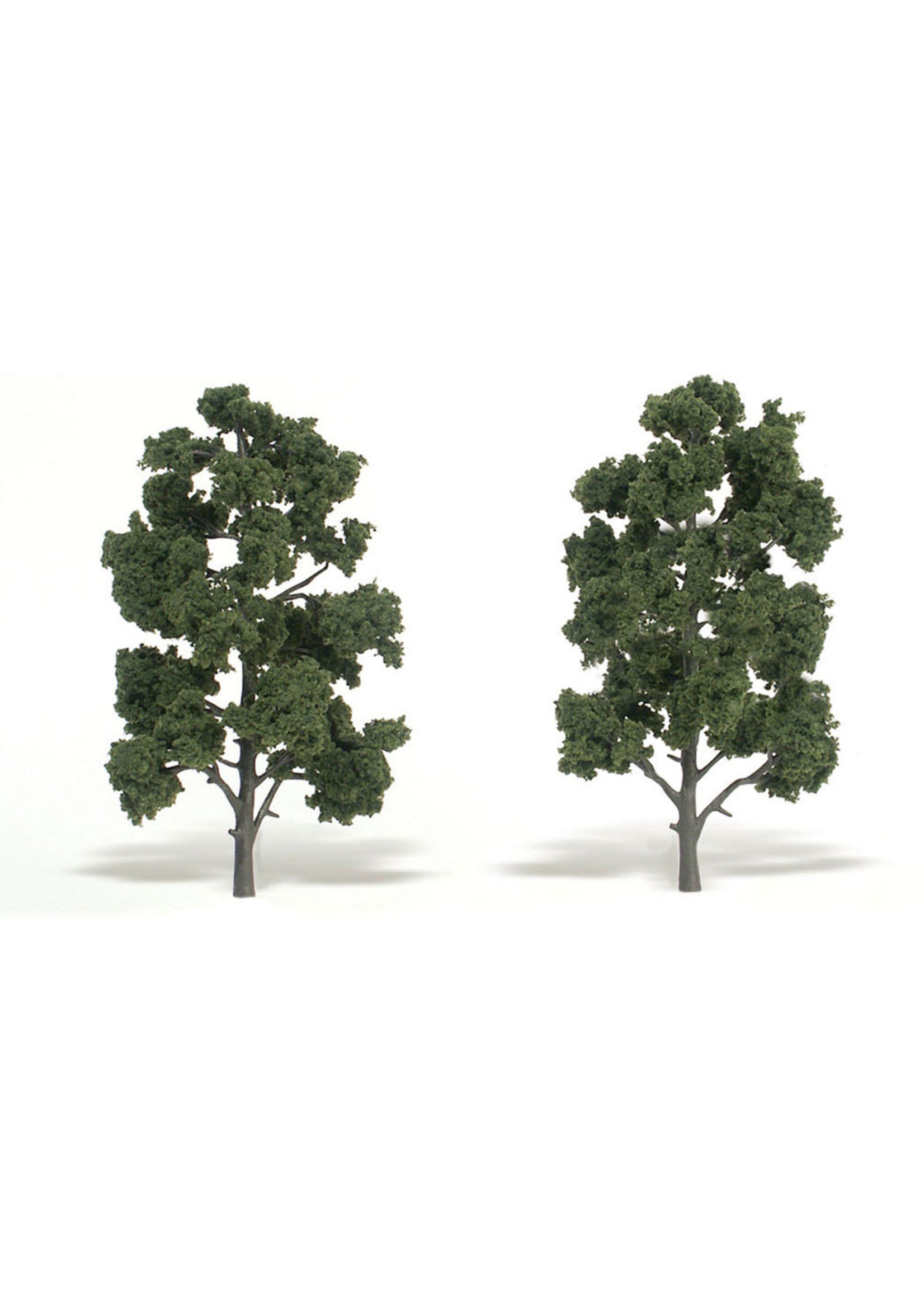 Woodland Scenics TR1519 - Ready Made Trees, Medium Green 8-9" (2)