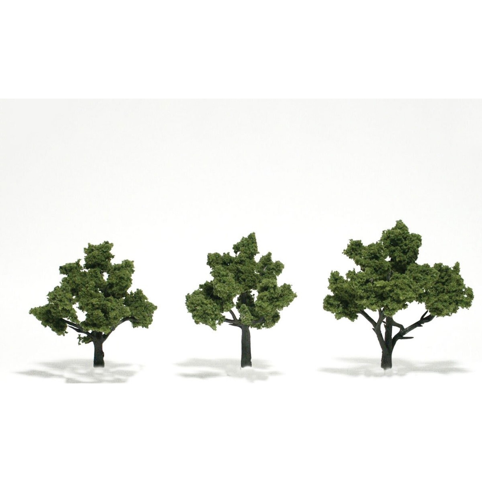 Woodland Scenics TR1506 - Ready Made Trees, Light Green 3-4" (3)