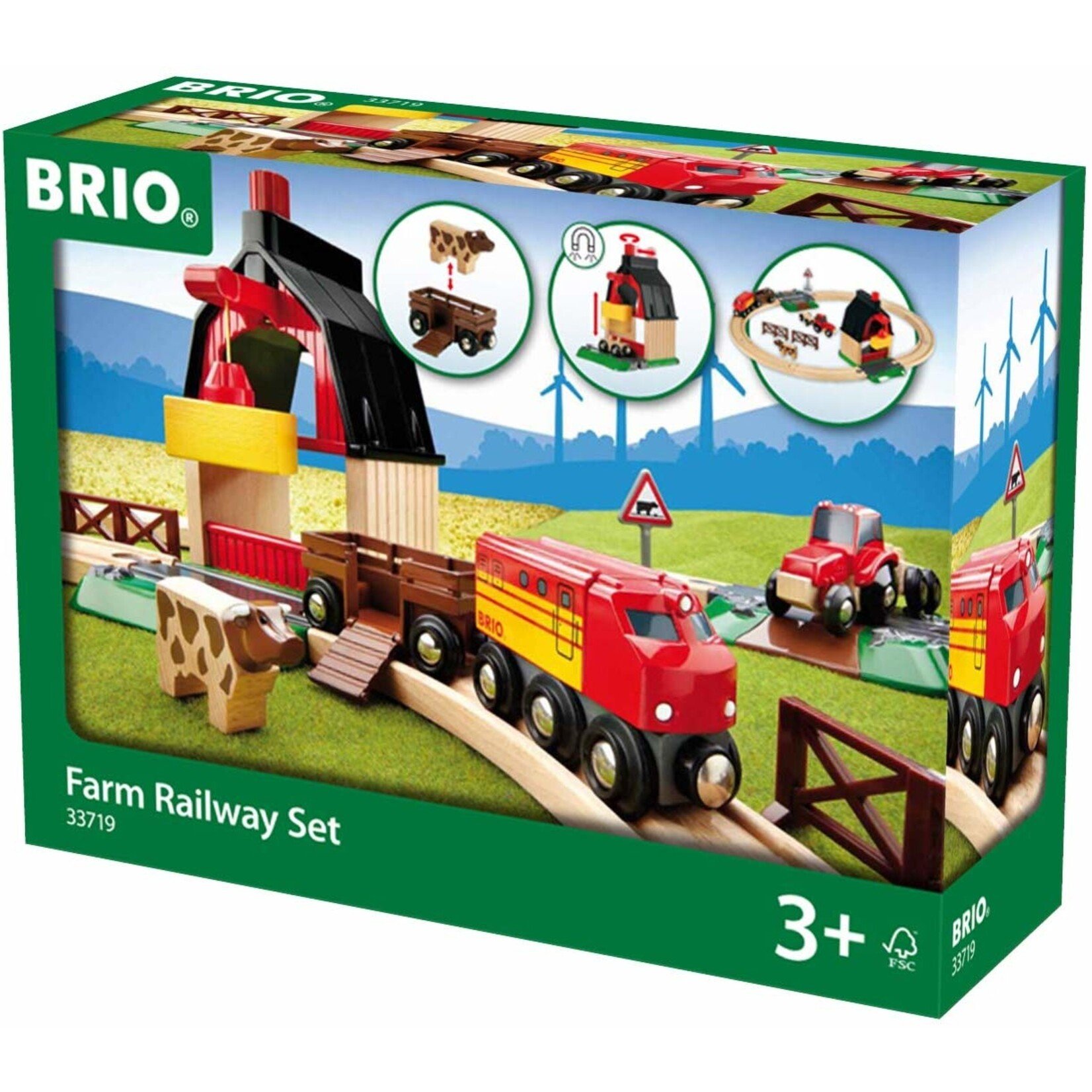 Brio 33719 - Farm Railway Set