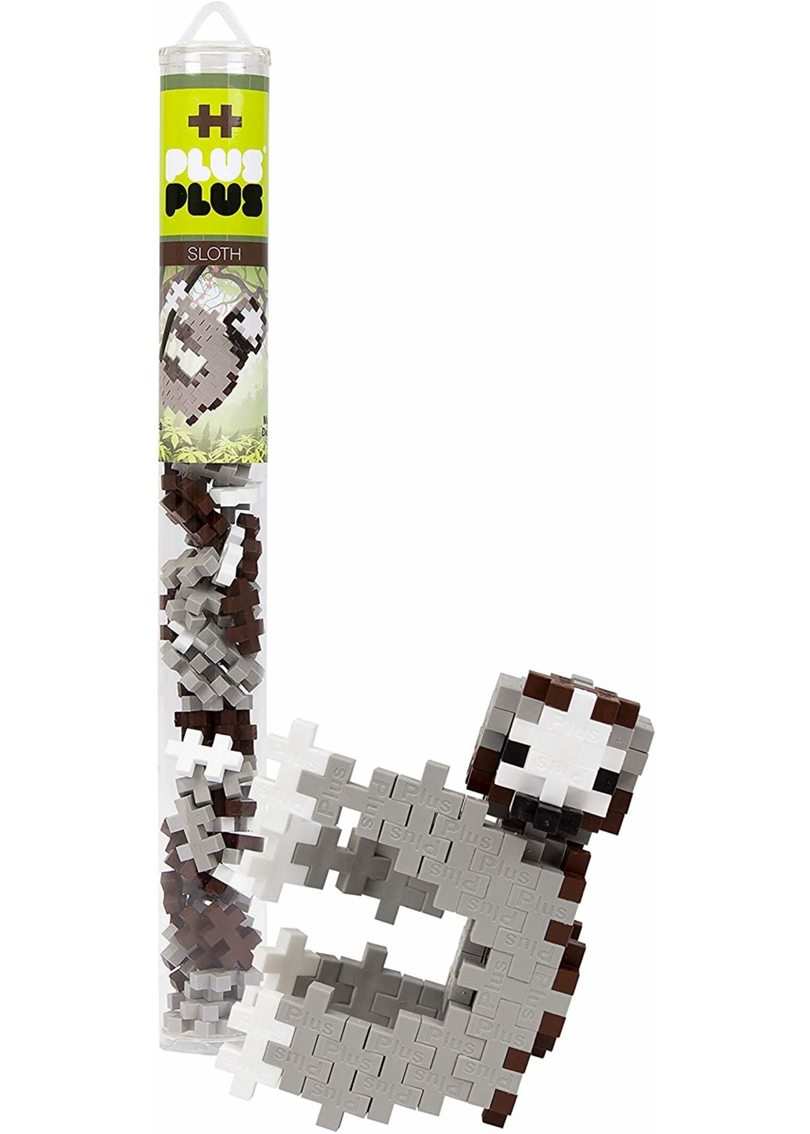 Plus Plus 70pc Tube Sloth Mix