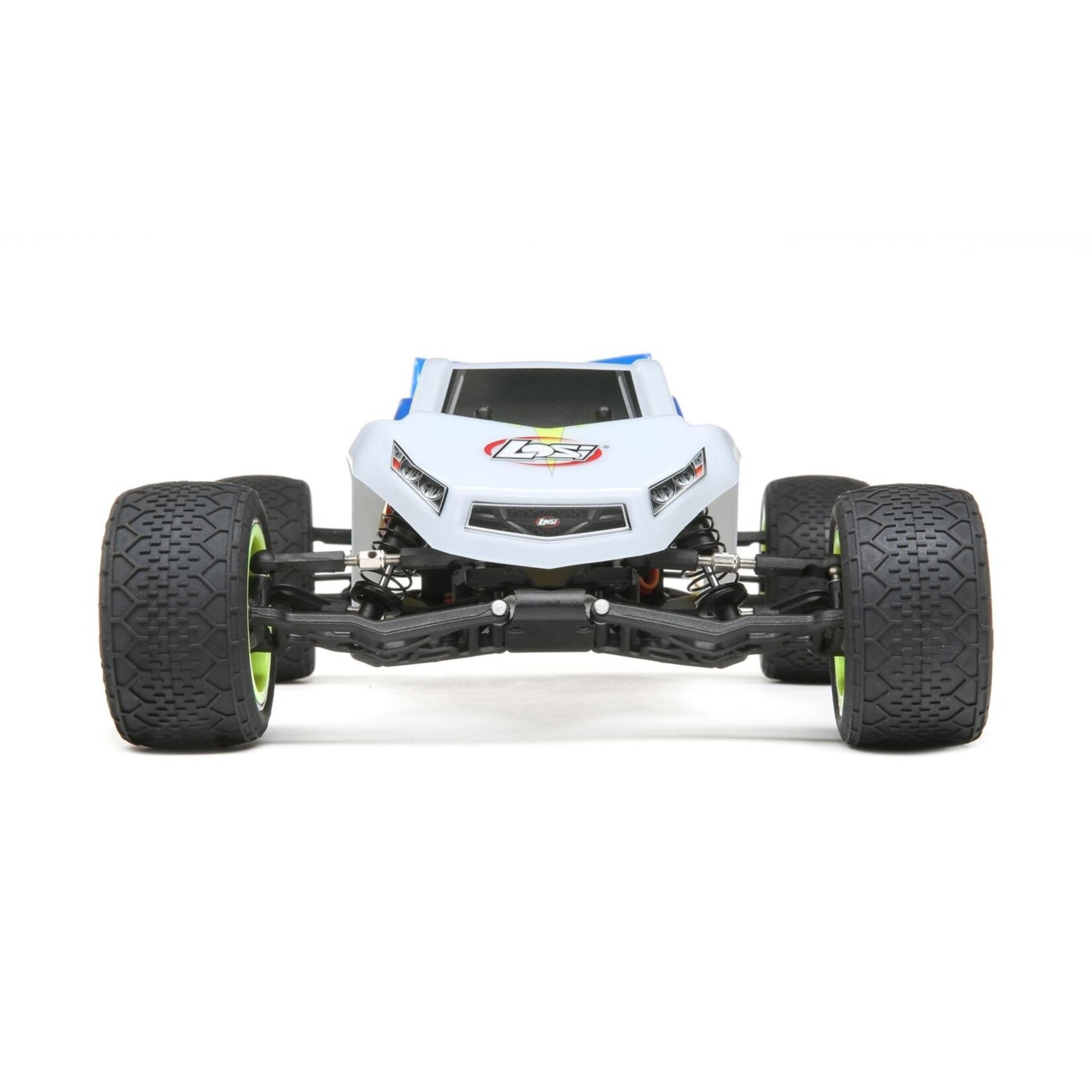 Losi 1/18 Mini-T 2.0 2WD Stadium Truck RTR, Blue/White