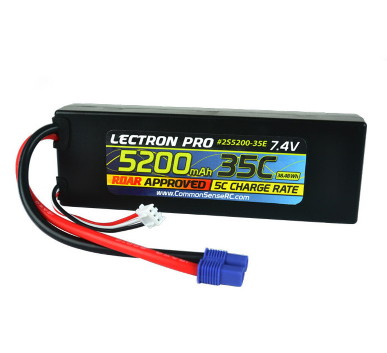 5200mAh 35C Lipo Battery w/ EC3-CMS2S5200-35E