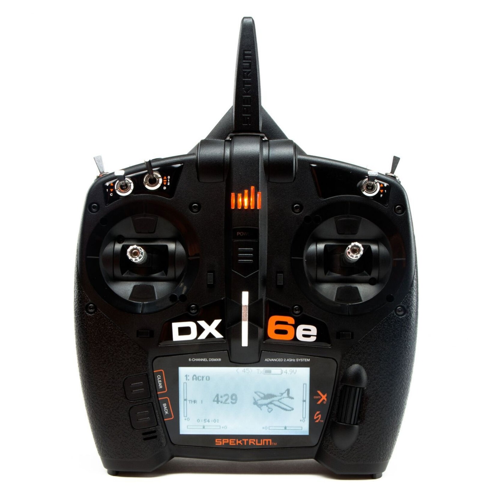 Spektrum SPMR6655 - DX6e 6-Channel DSMX Transmitter Only