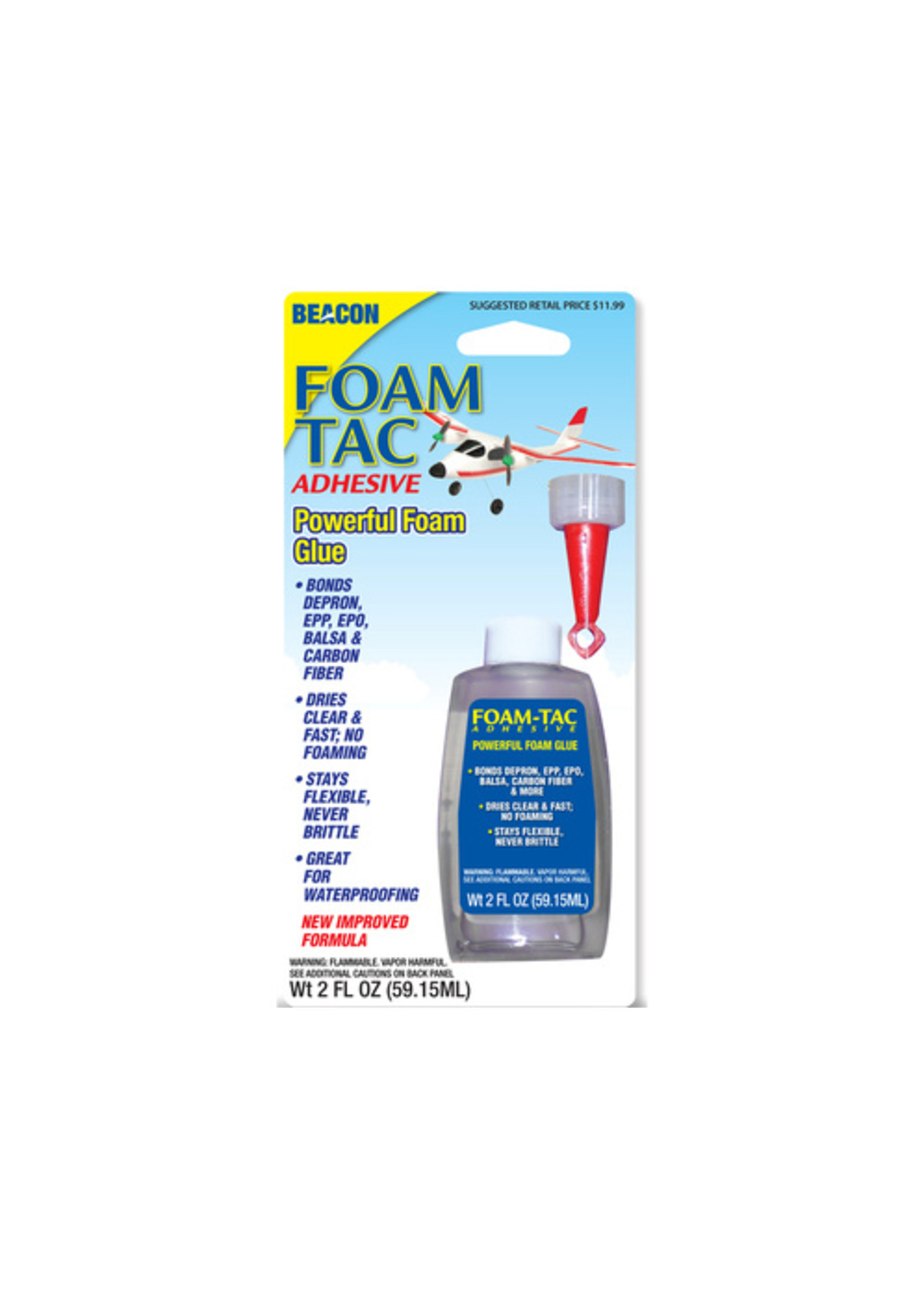 Beacon - Foam-Tac Adhesive (2oz) 