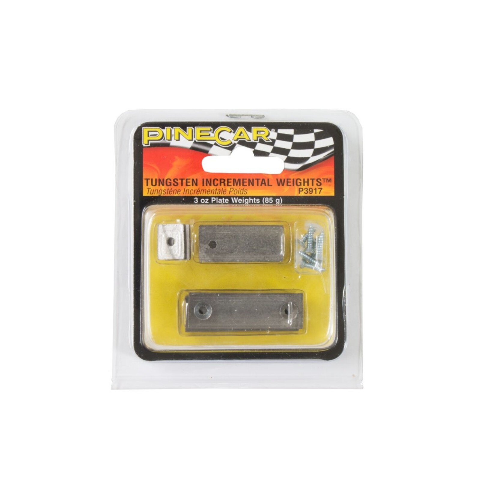 Pinecar PIN 3917 - Tungsten Weights, 3 oz Plate